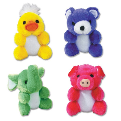 Zanies Kutie Pies Doodles Duck Plush Dog Toy 4.75-Inch