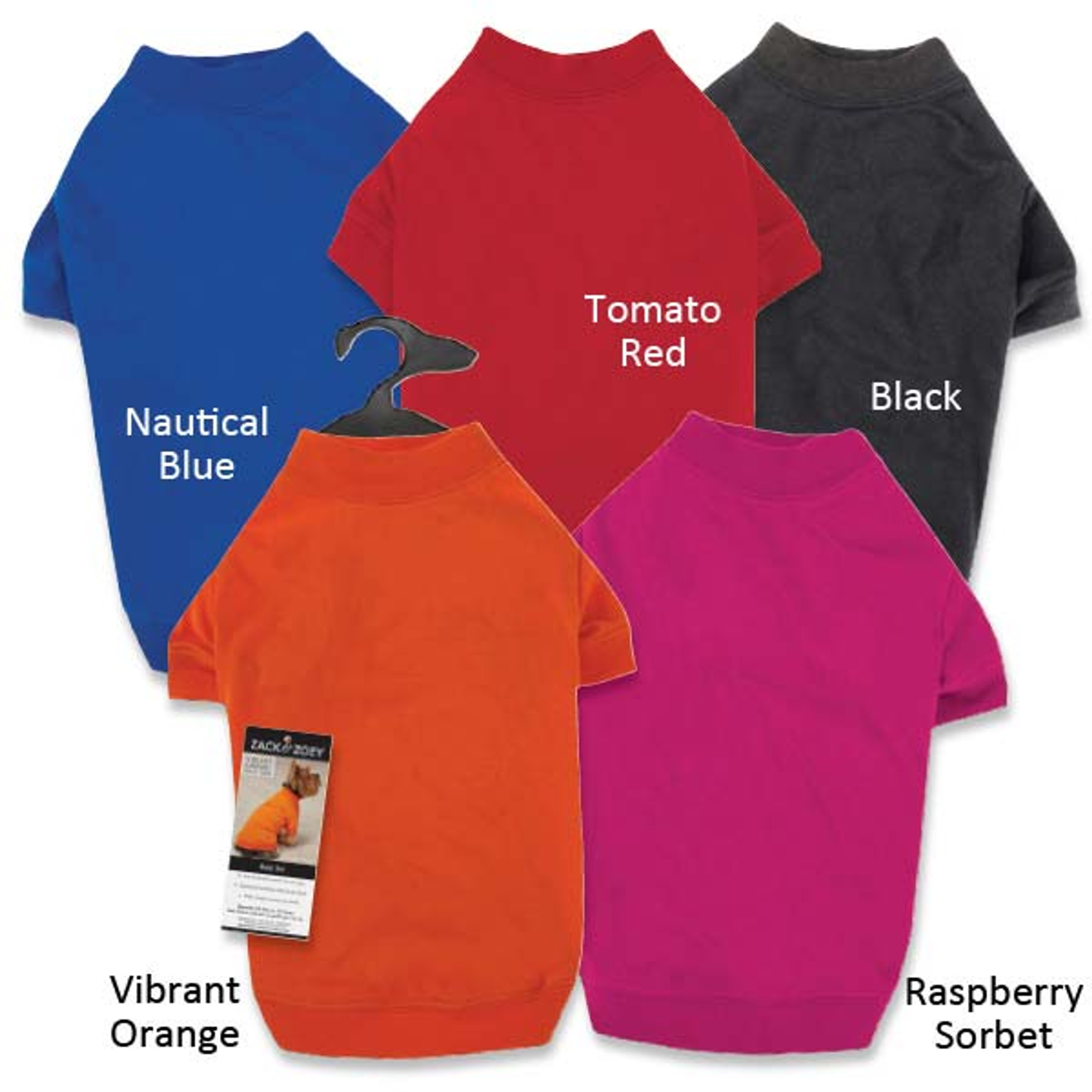 Zack & Zoey Basic Dog Tee