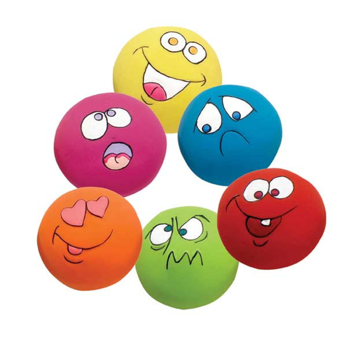 Zanies Small Latex Dog Toy Assortment 6-Piece Pre-Pack