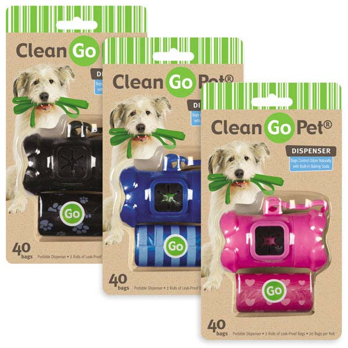 Clean Go Pet Bone Waste Bag Holder