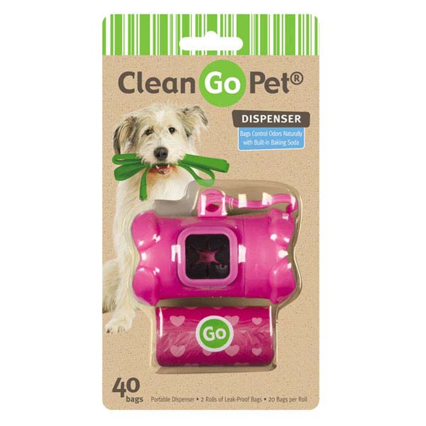 Clean Go Pet Bone Waste Bag Holder