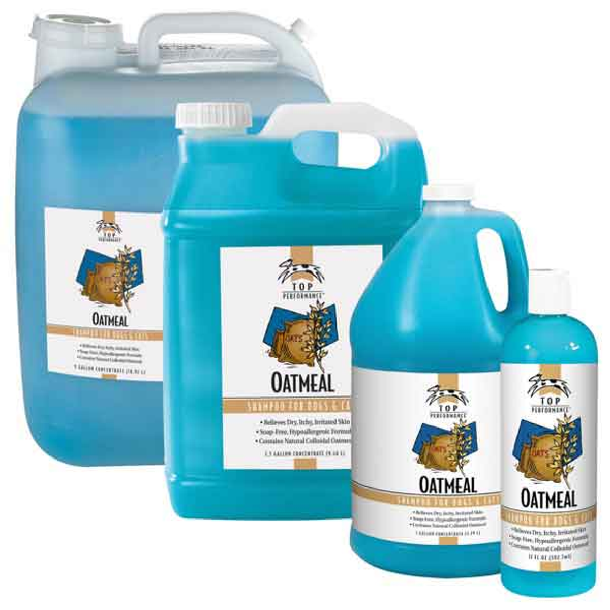 Top Performance Oatmeal Dog Shampoo 17 oz