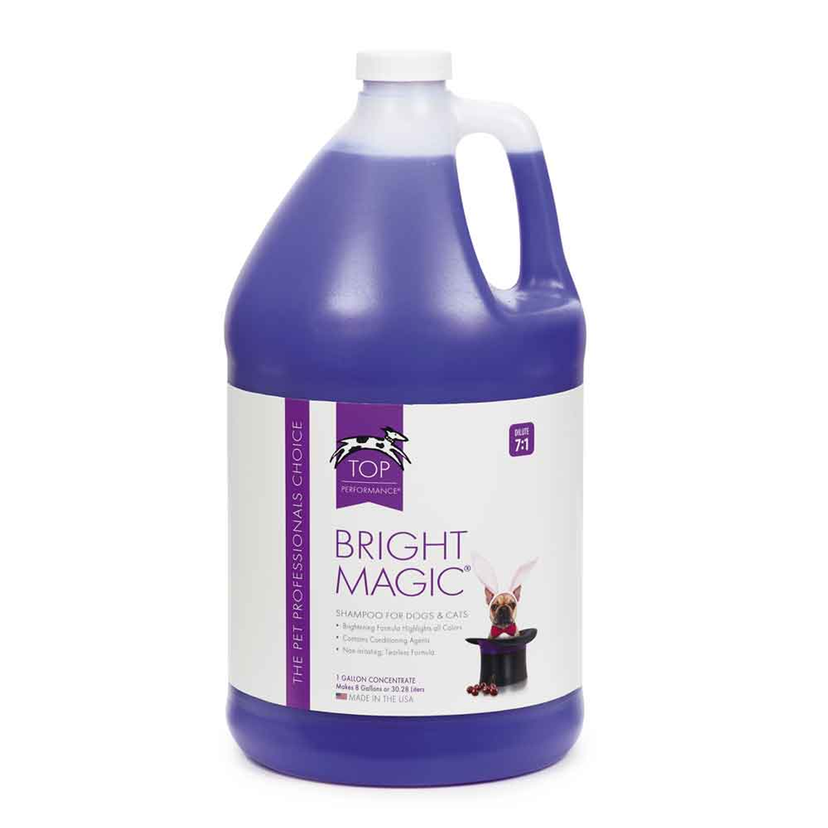 Top Performance Bright Magic Pet Shampoo Gallon