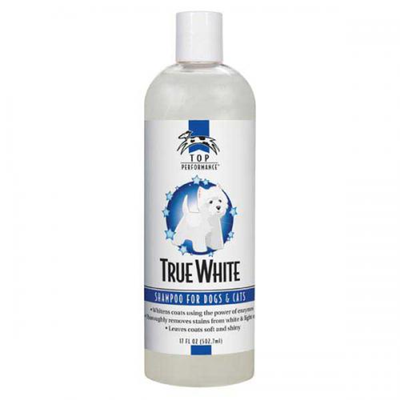 Top Performance True White Whitening Dog Shampoo 17 oz