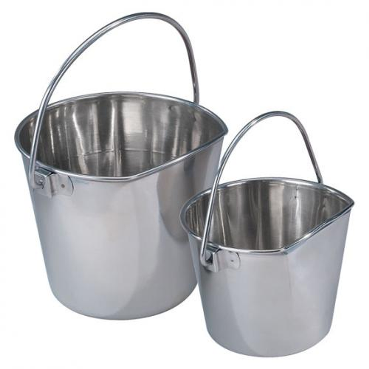 ProSelect Stainless Steel Flat-Sided Pail