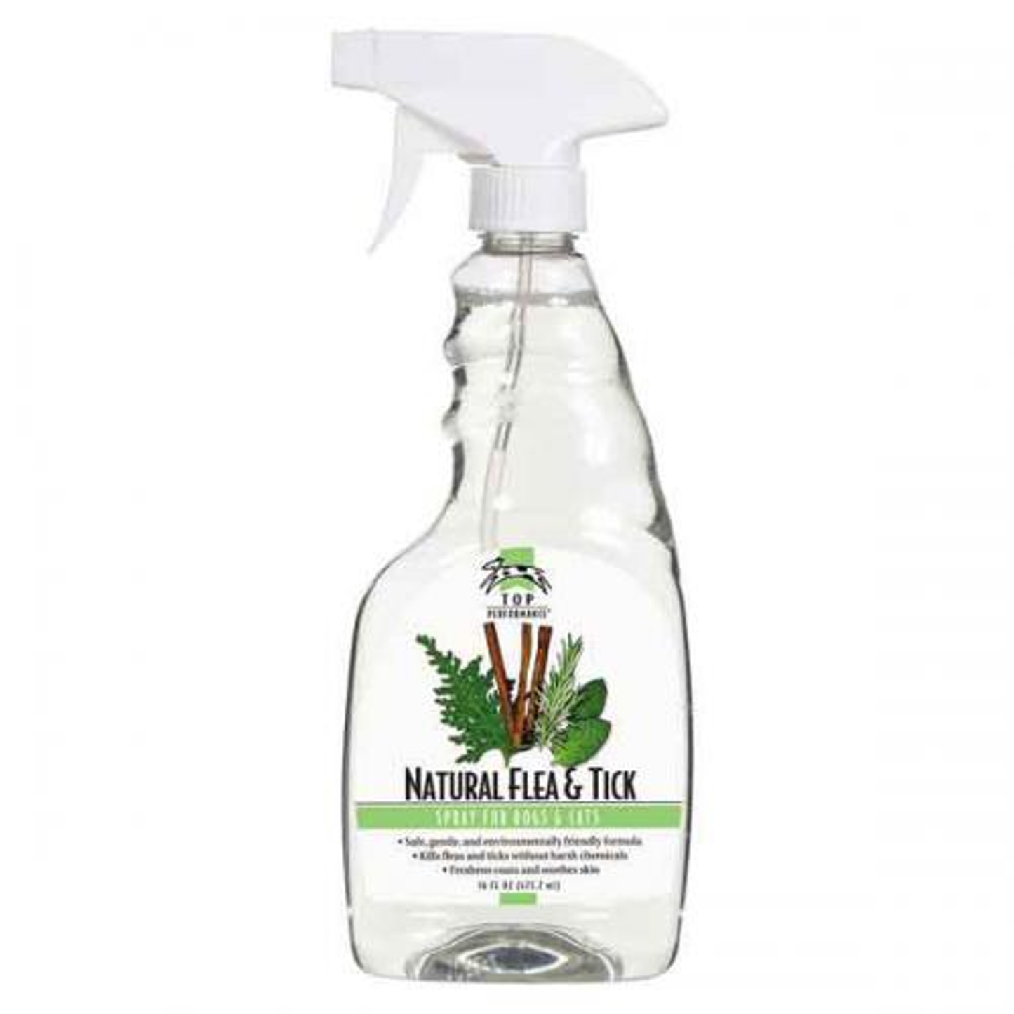 Top Performance Natural Flea & Tick Spray, 16 oz