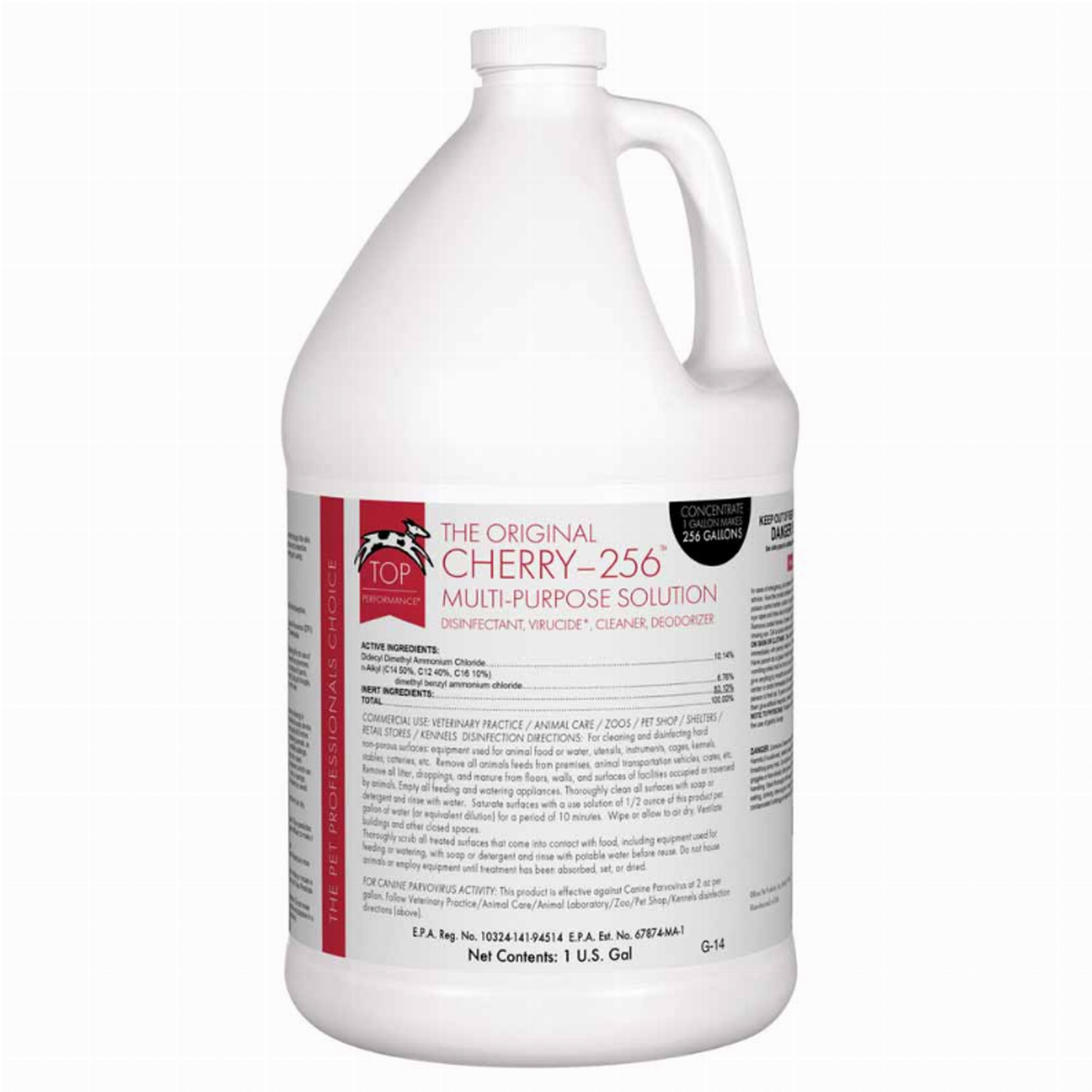 Top Performance 256 Pet Kennel Disinfectant Gallon
