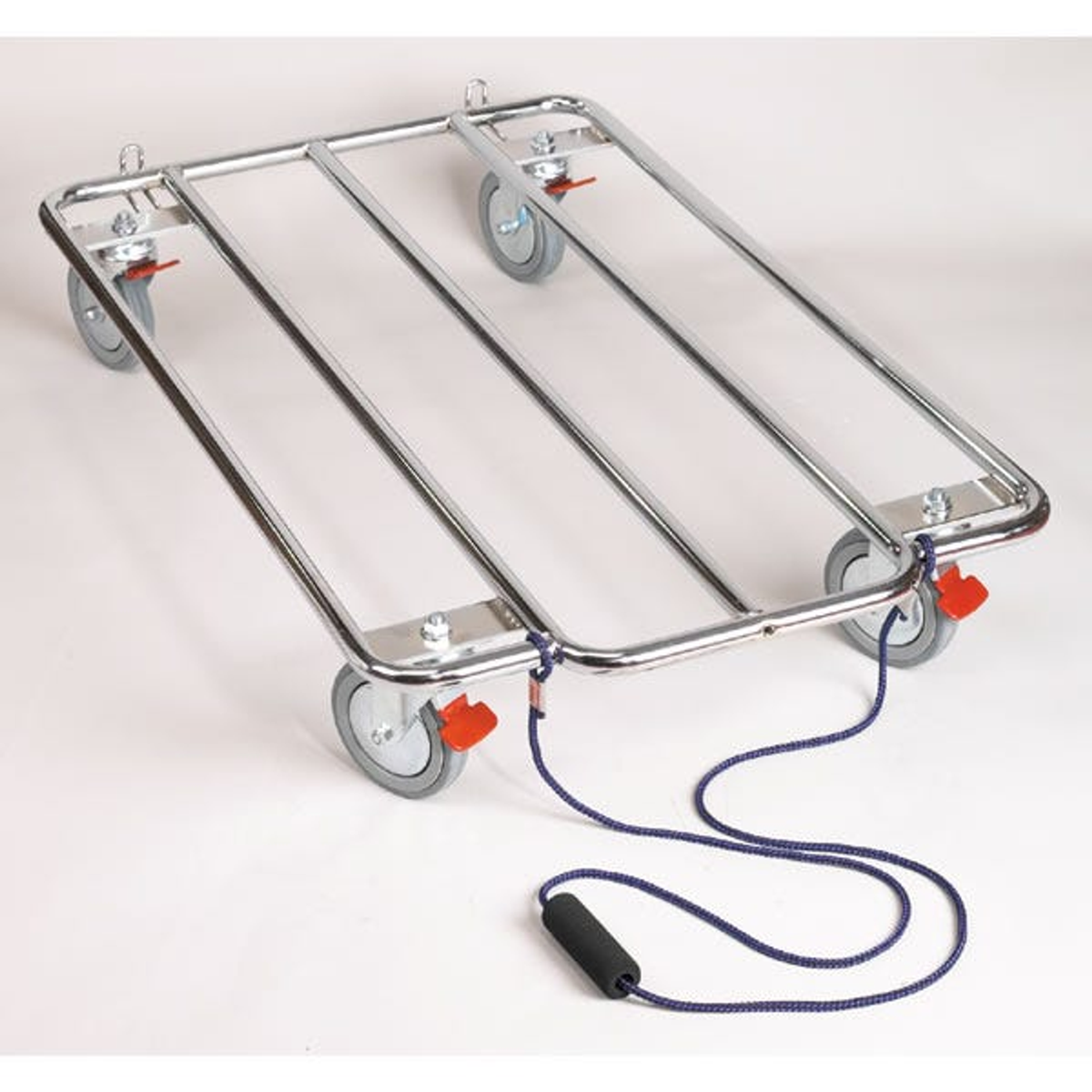 ProSelect Chrome Kennel Kart with Wheels