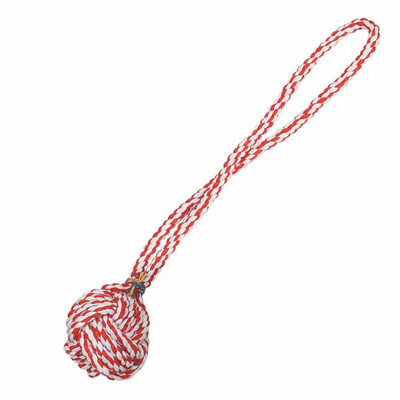 Zanies Monkeys Fist Knot Rope Dog Toy - knotted rope fist chew toy for dogs