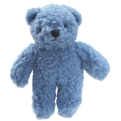 Zanies Berber Bear Plush Dog Toy - soft berber fabric bear squeaker toy for dogs