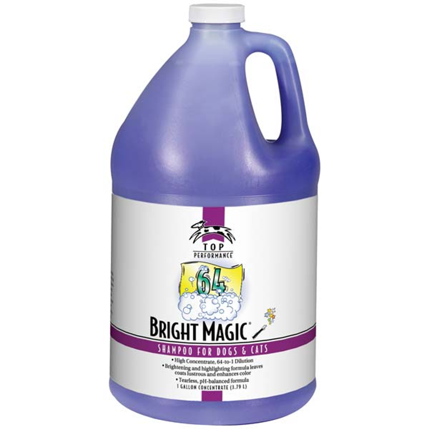 Top Performance 64 Concentrated Pet Shampoo Gallon