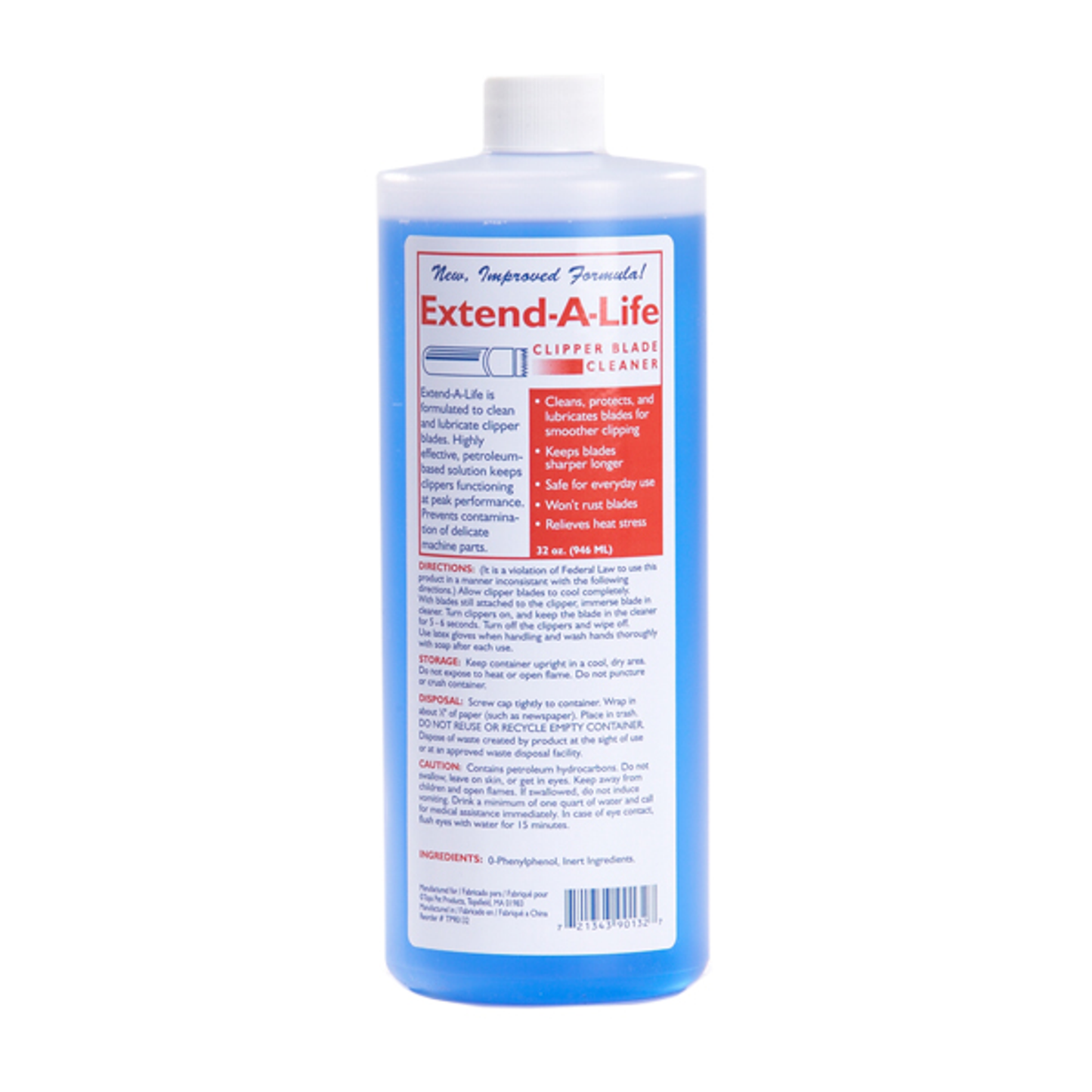 Top Performance Extend-A-Life Clipper Blade Rinse 32 oz