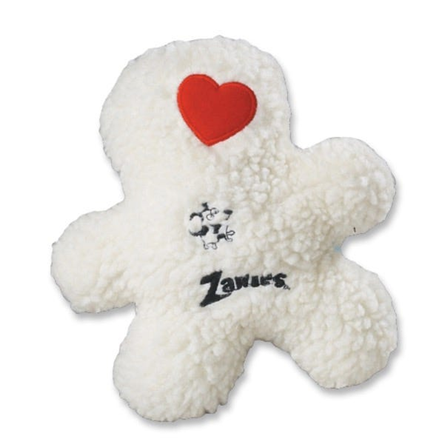 Zanies Embroidered Berber Boy Plush Dog Toy