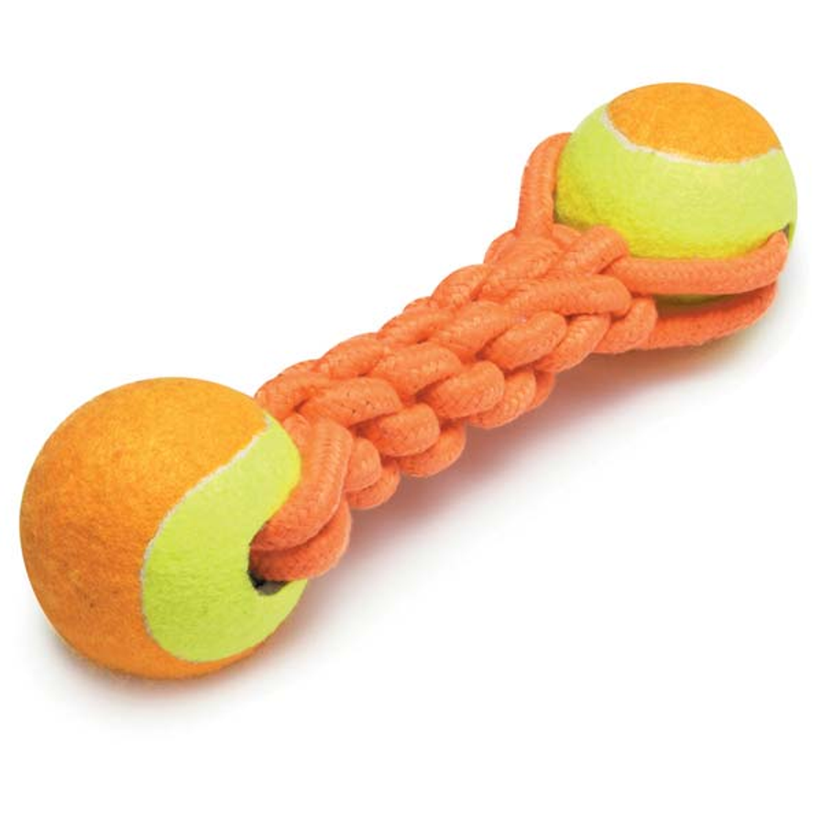 Griggles Ruff Rope Mega Tennis Tugger Dog Toy (Orange)