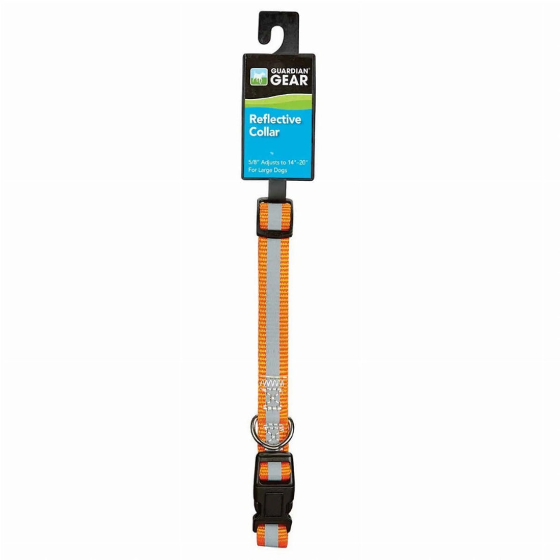 GG Reflective Collar 10-16In Blk