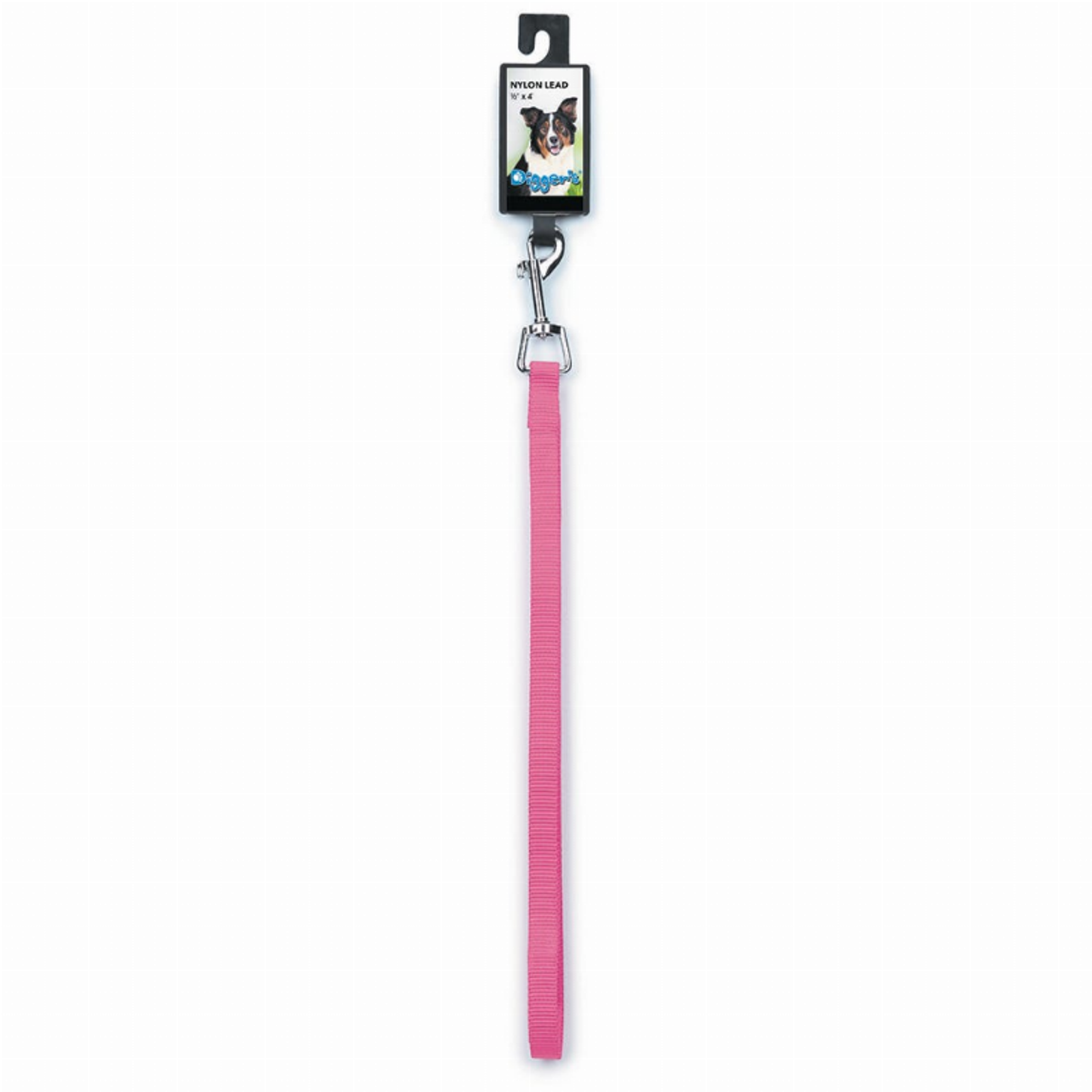Digger's 1/2 in Nylon Dog Leash, 48 in