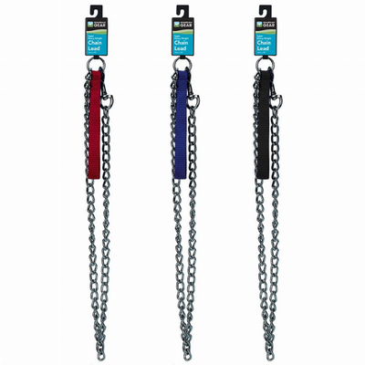 Guardian Gear Medium Weight Chain Dog Lead, 48 in, 3 mm