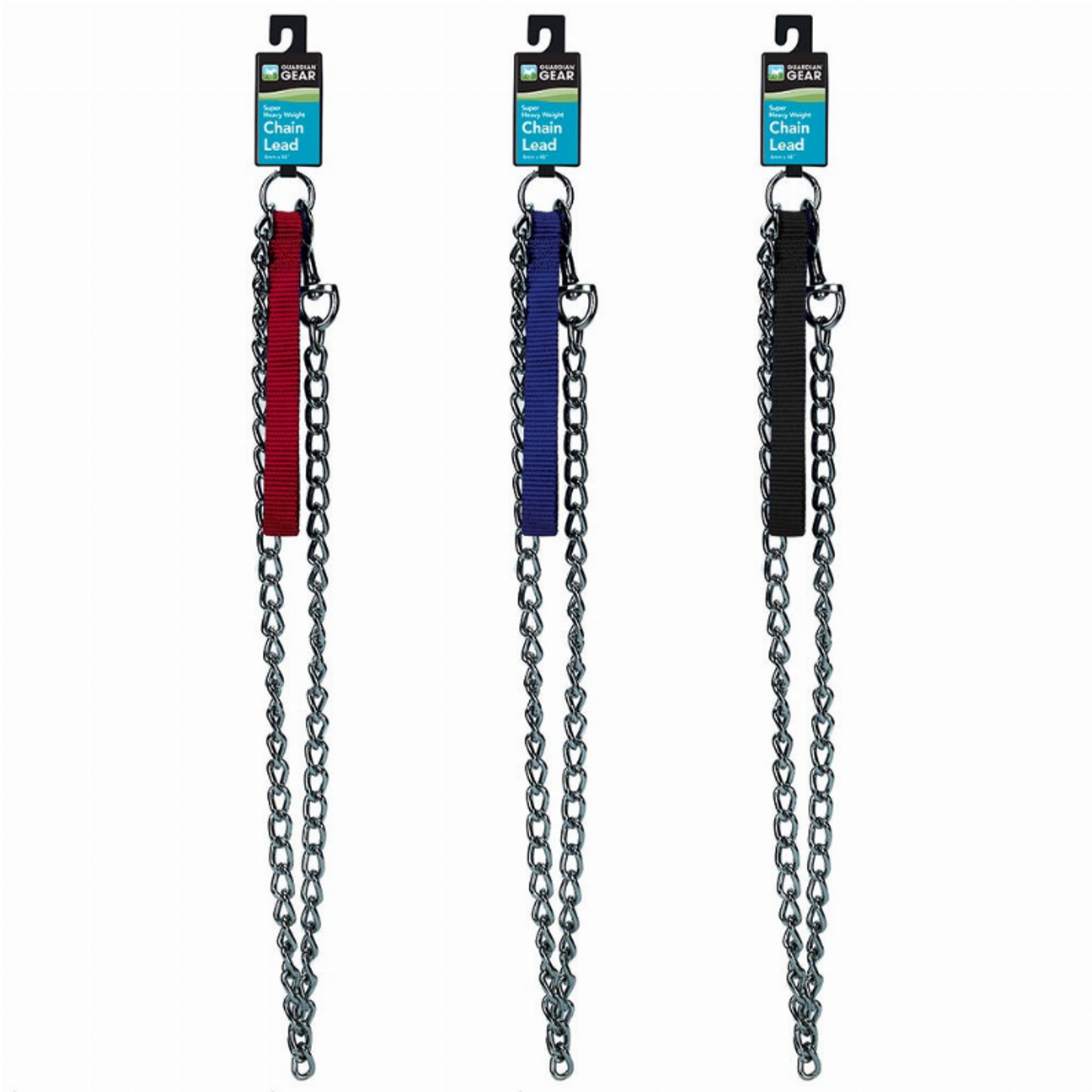 Guardian Gear Light Weight Chain Dog Lead, 48 in, 2.5 mm