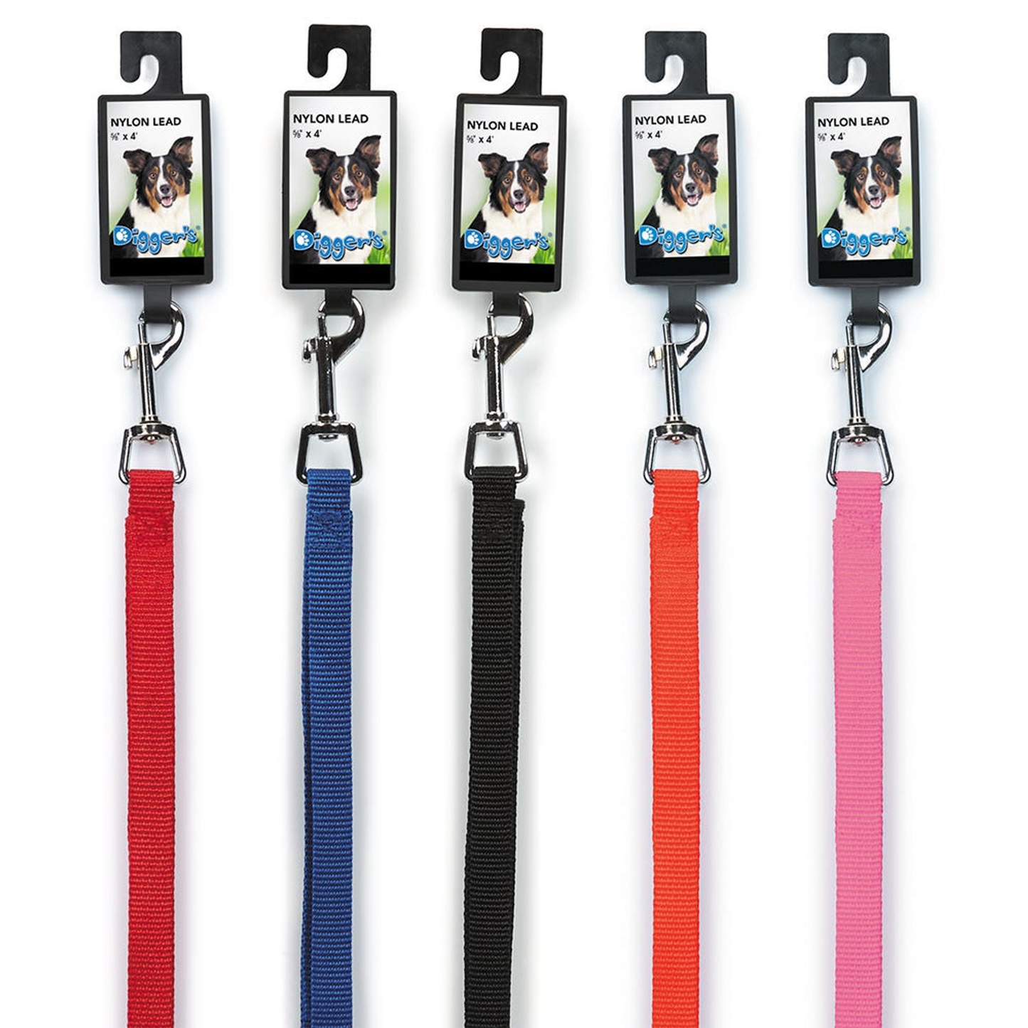 Digger's 5/8 in Nylon Dog Leash