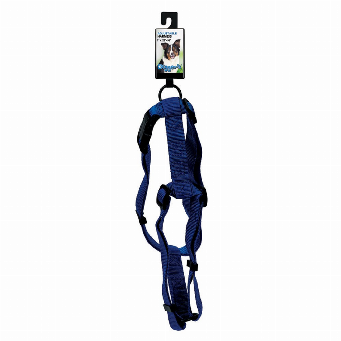 Digger's 1 in Adjustable Nylon Dog Harness