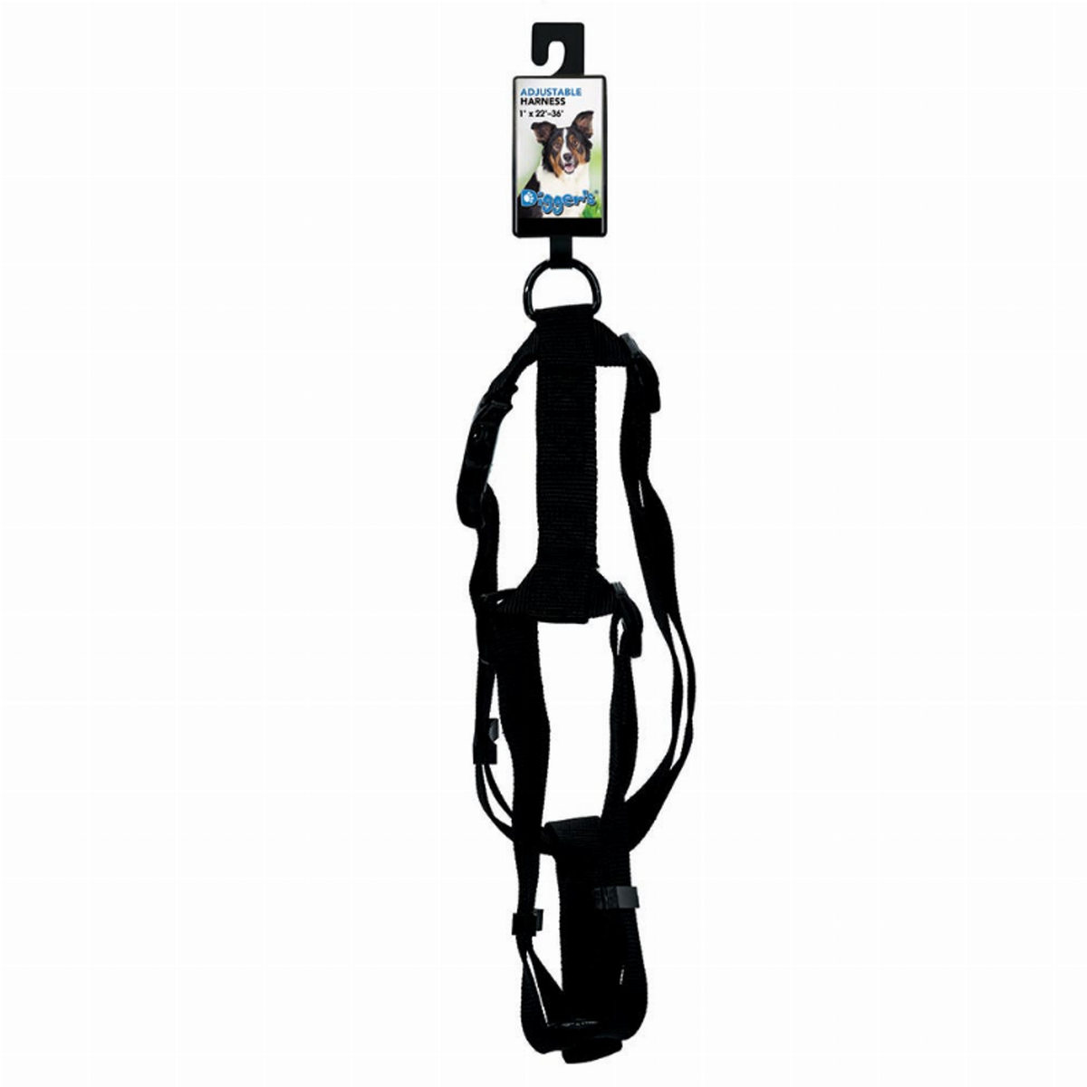 Digger's 1 in Adjustable Nylon Dog Harness