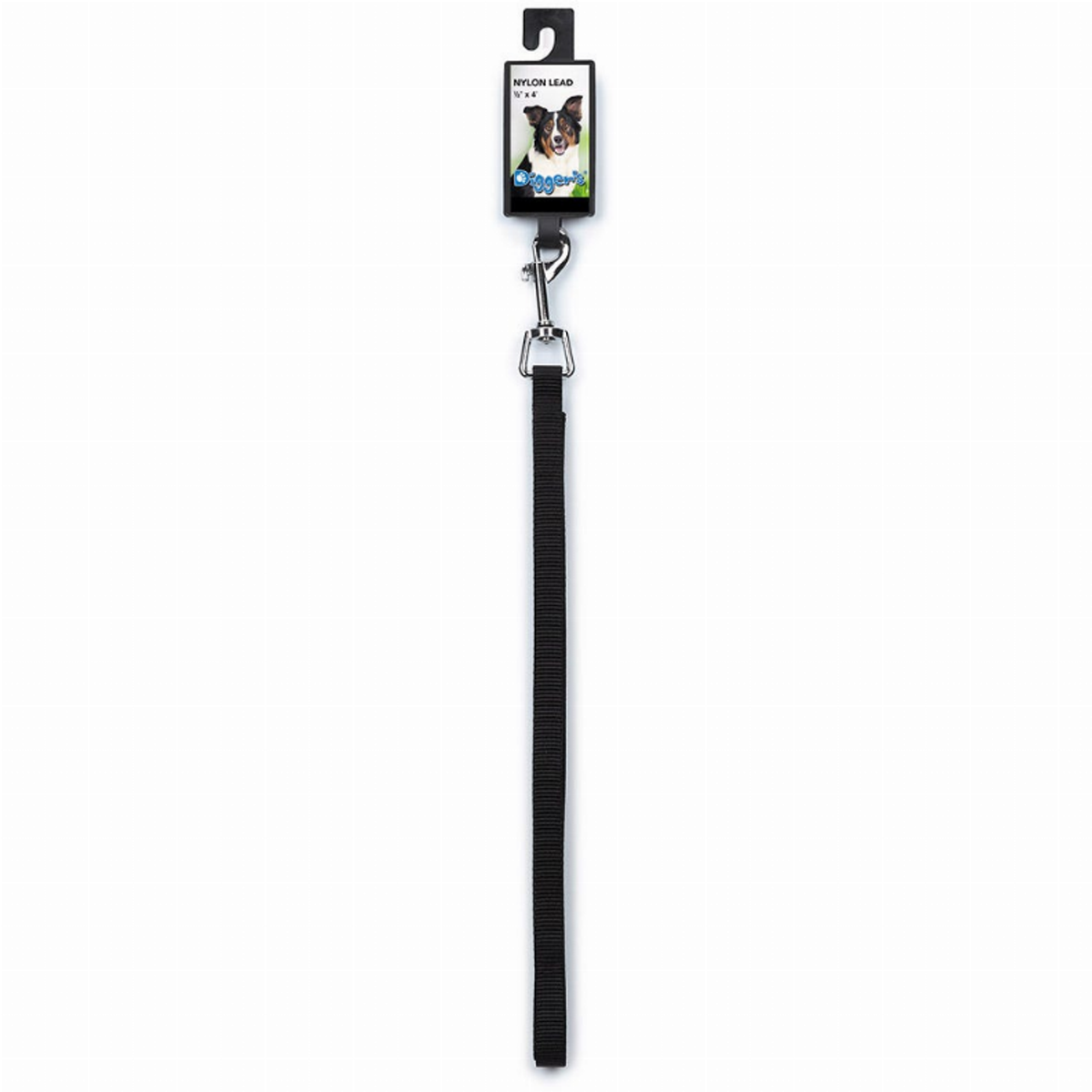 Digger's 1/2 in Nylon Dog Leash, 48 in