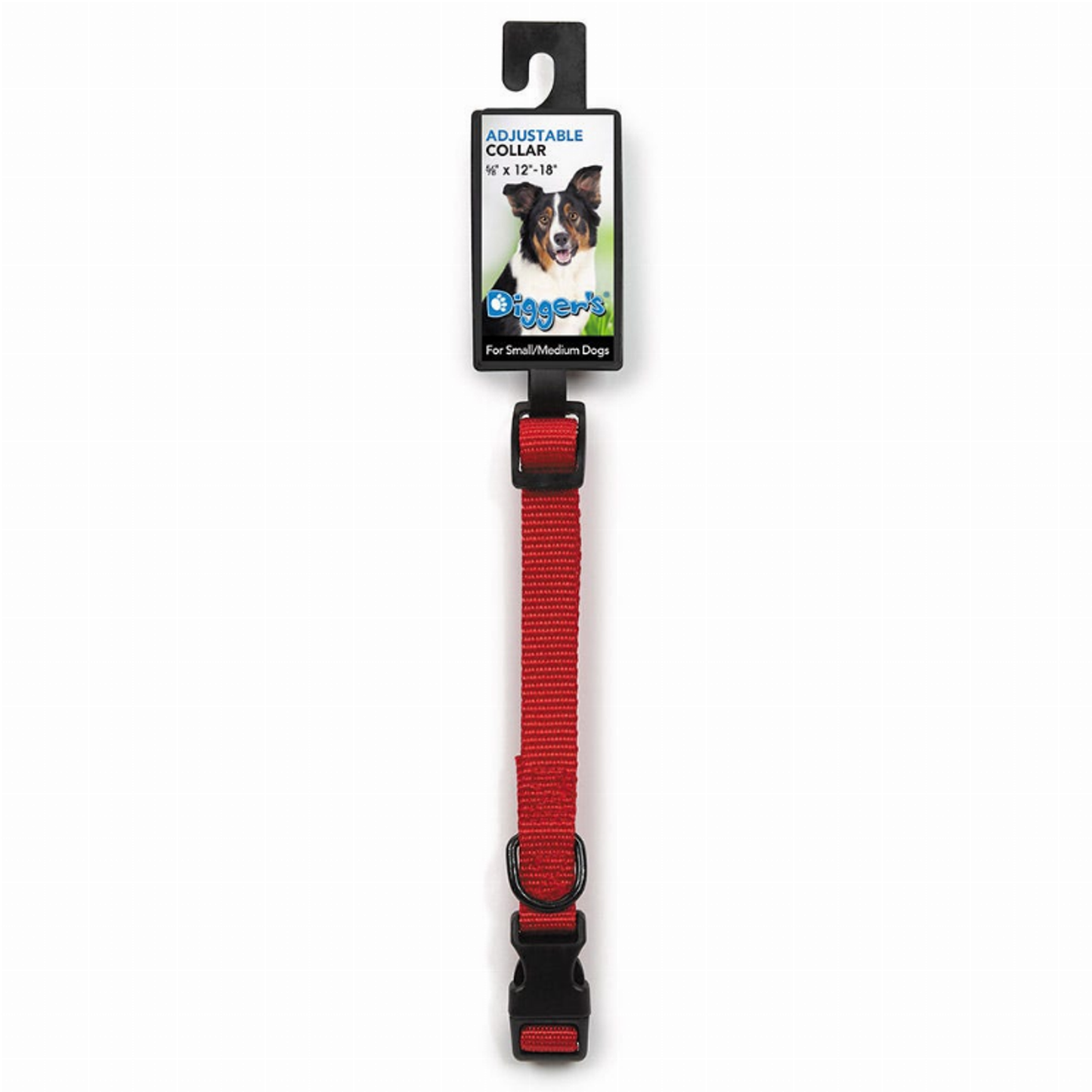 Digger's 5/8 in Adjustable Nylon Dog Collar
