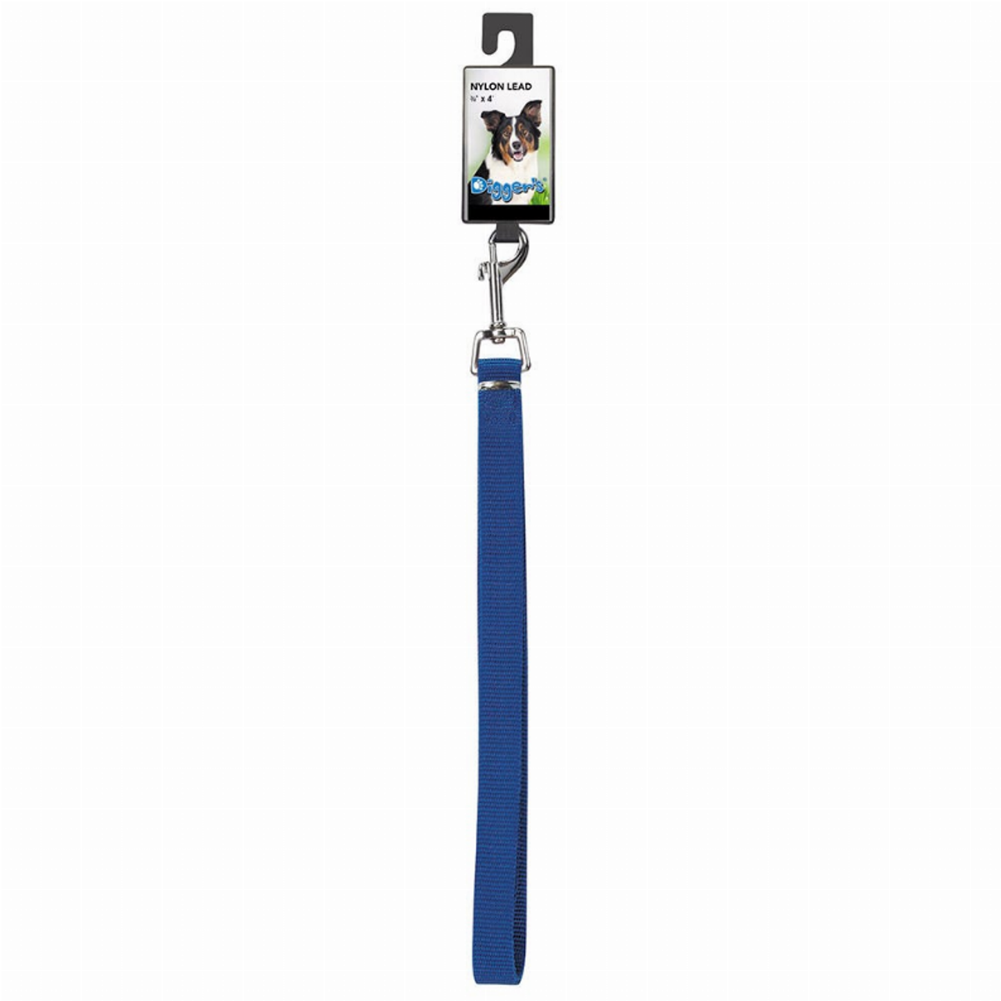 Digger's 3/4 in Nylon Dog Leash, 48 in
