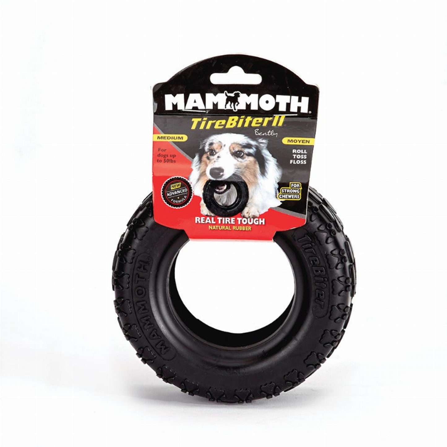 Mammoth Tirebiter II Medium Dog Rope Toy 5 in