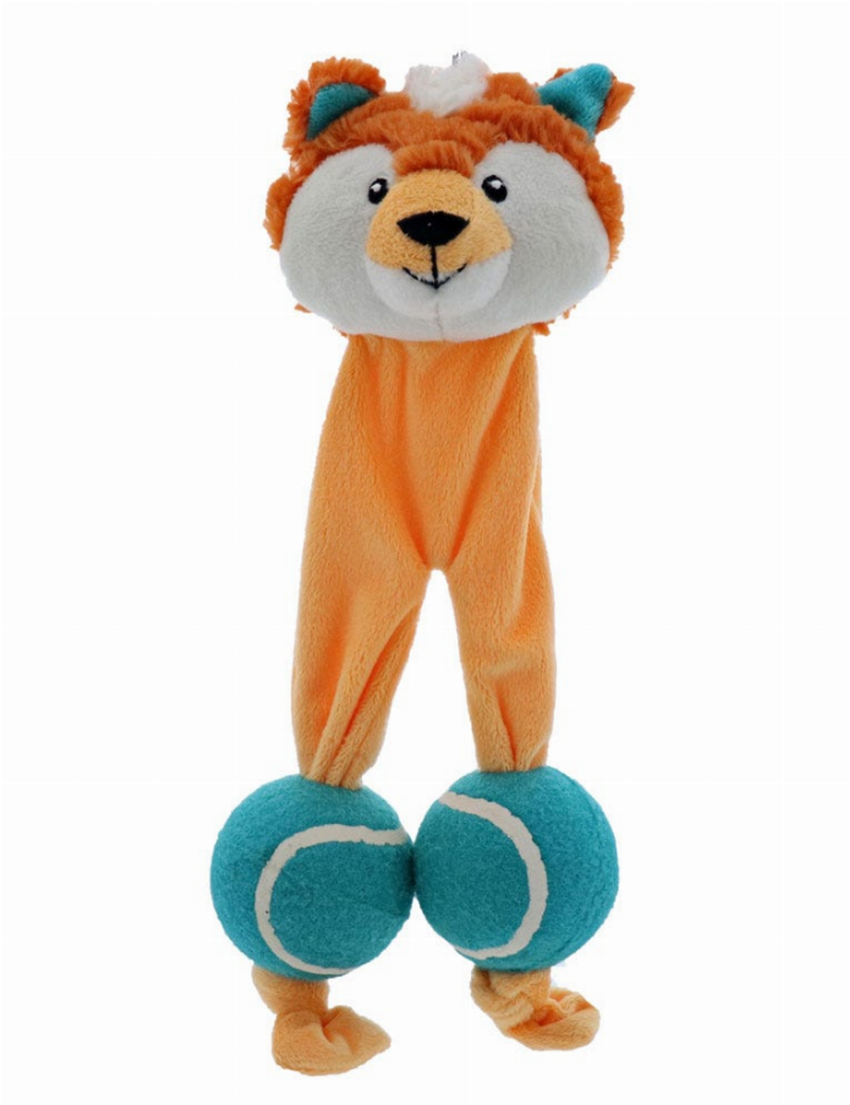 Play 365 Tennis Legs Plush Dog Toy