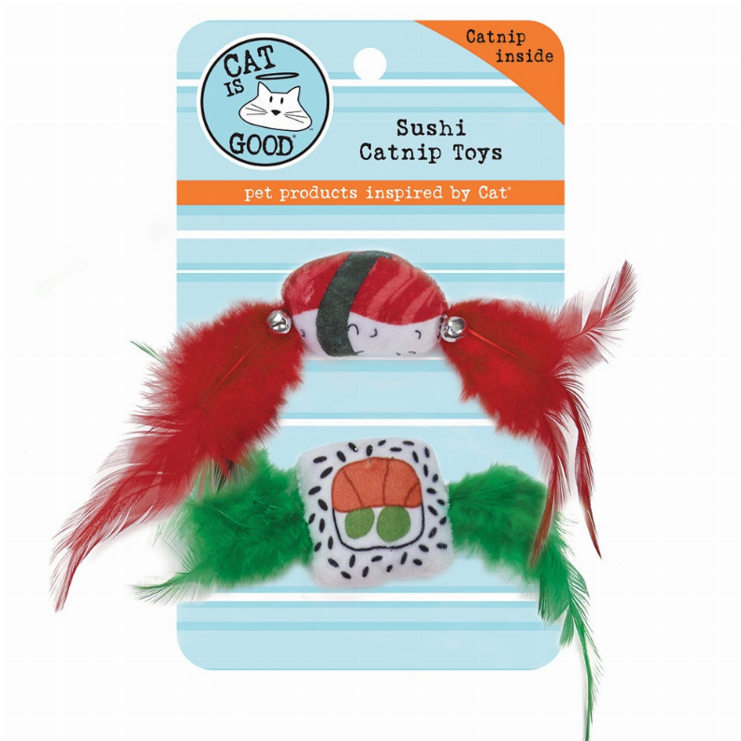 Cat Is Good Sushi Catnip Cat Toy (2-Pack)