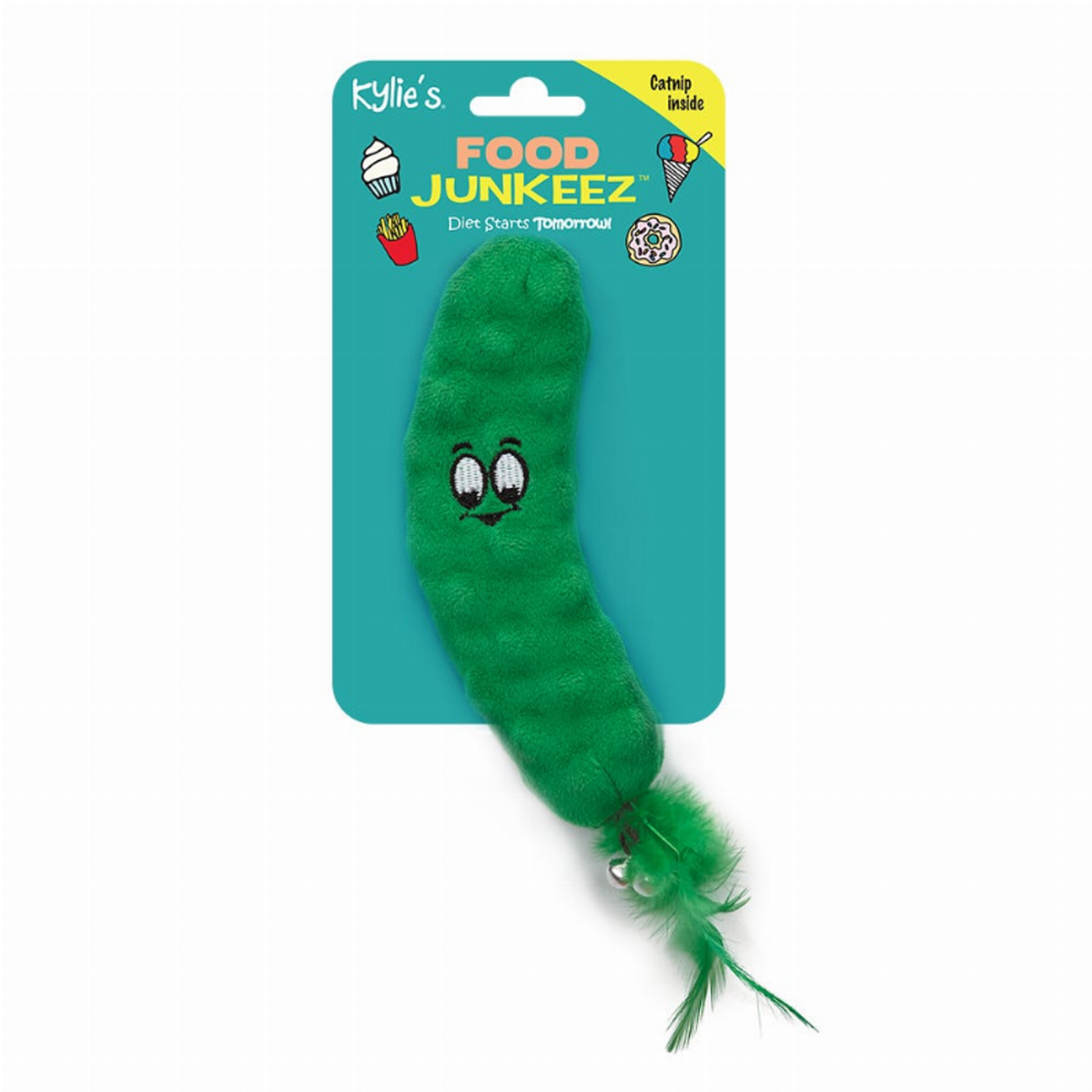 Kylie's Brights Pickle Kicker Cat Toy