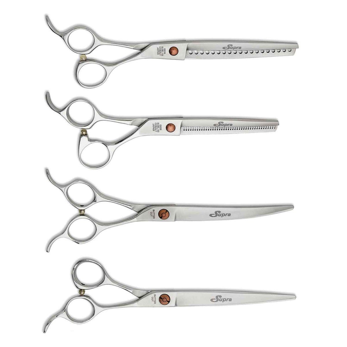 Geib Supra 4-Piece Pet Grooming Shear Kit