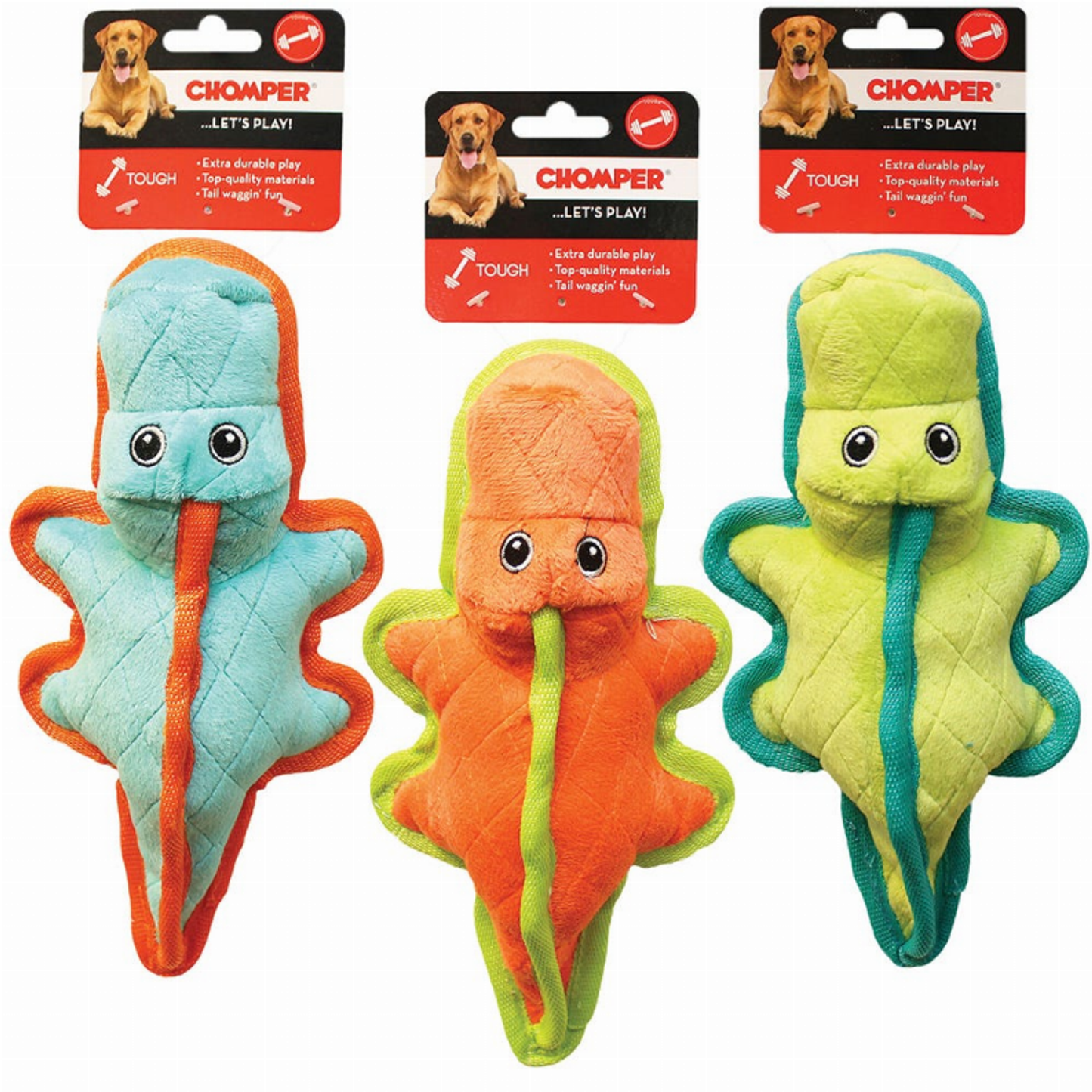 Chomper Jr. Gladiator Gator Dog Toy
