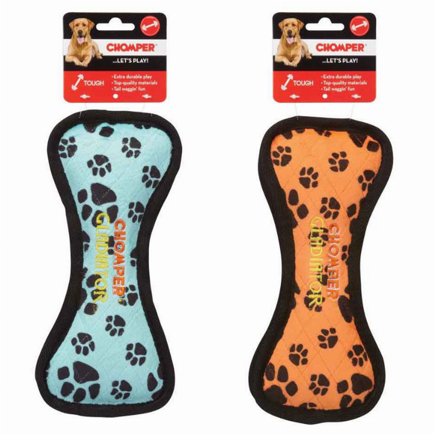 Chomper Gladiator Tuff Bone Dog Toy