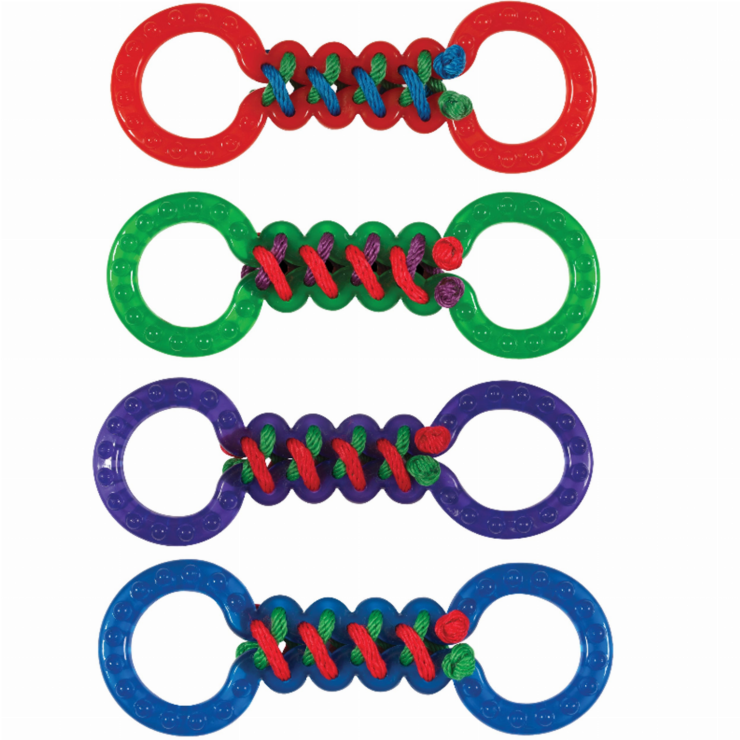 Chomper Braided TPR Double Tug Dog Toy