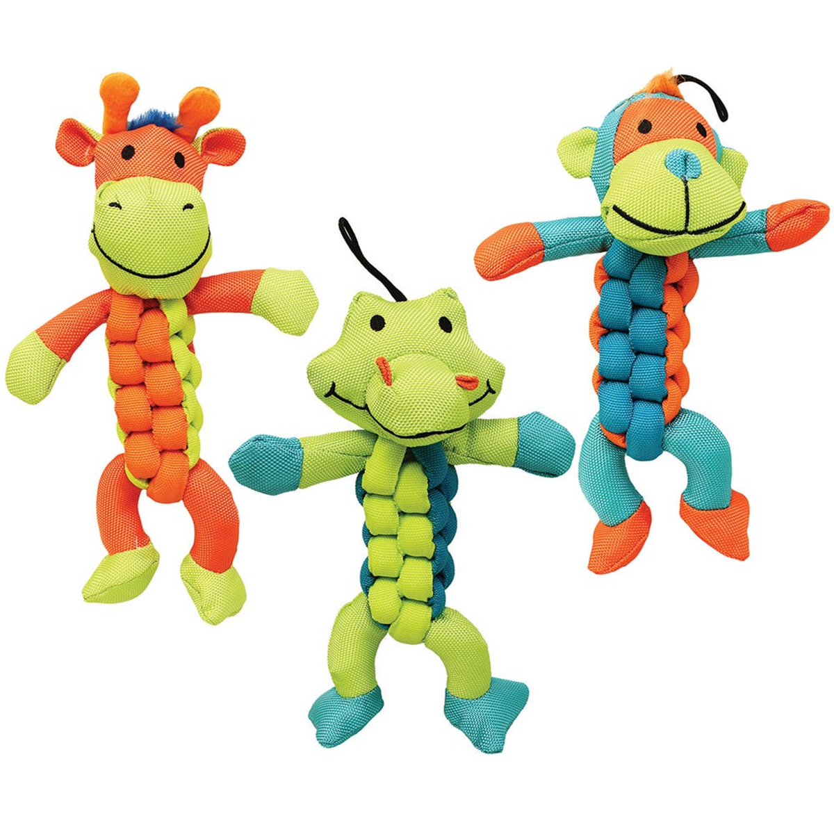 Chomper Tough Ballistic Twister Dog Toy