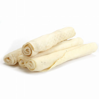 Boss Pet Natural Rawhide Dog Chews 8-9 Inch 4-Pack