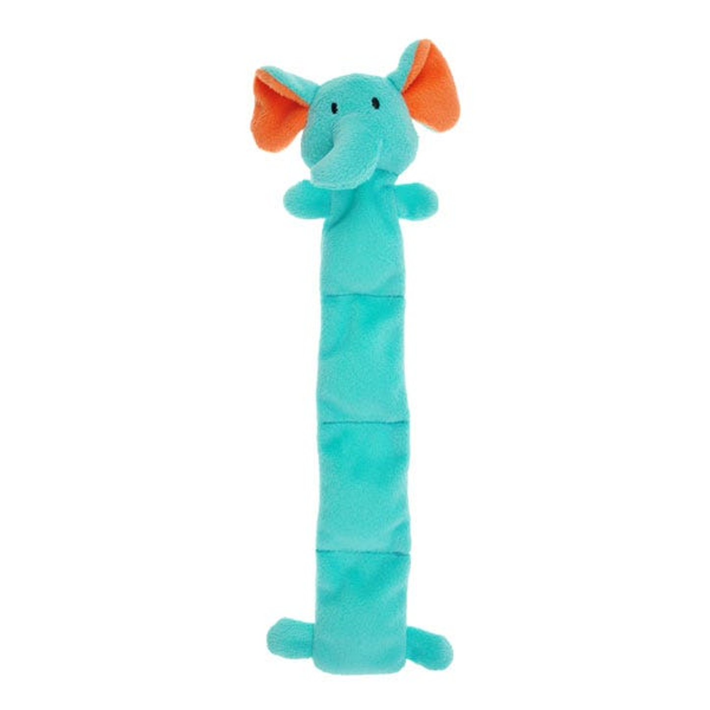 Chomper 4-Squeaker Elephant Mat Dog Toy