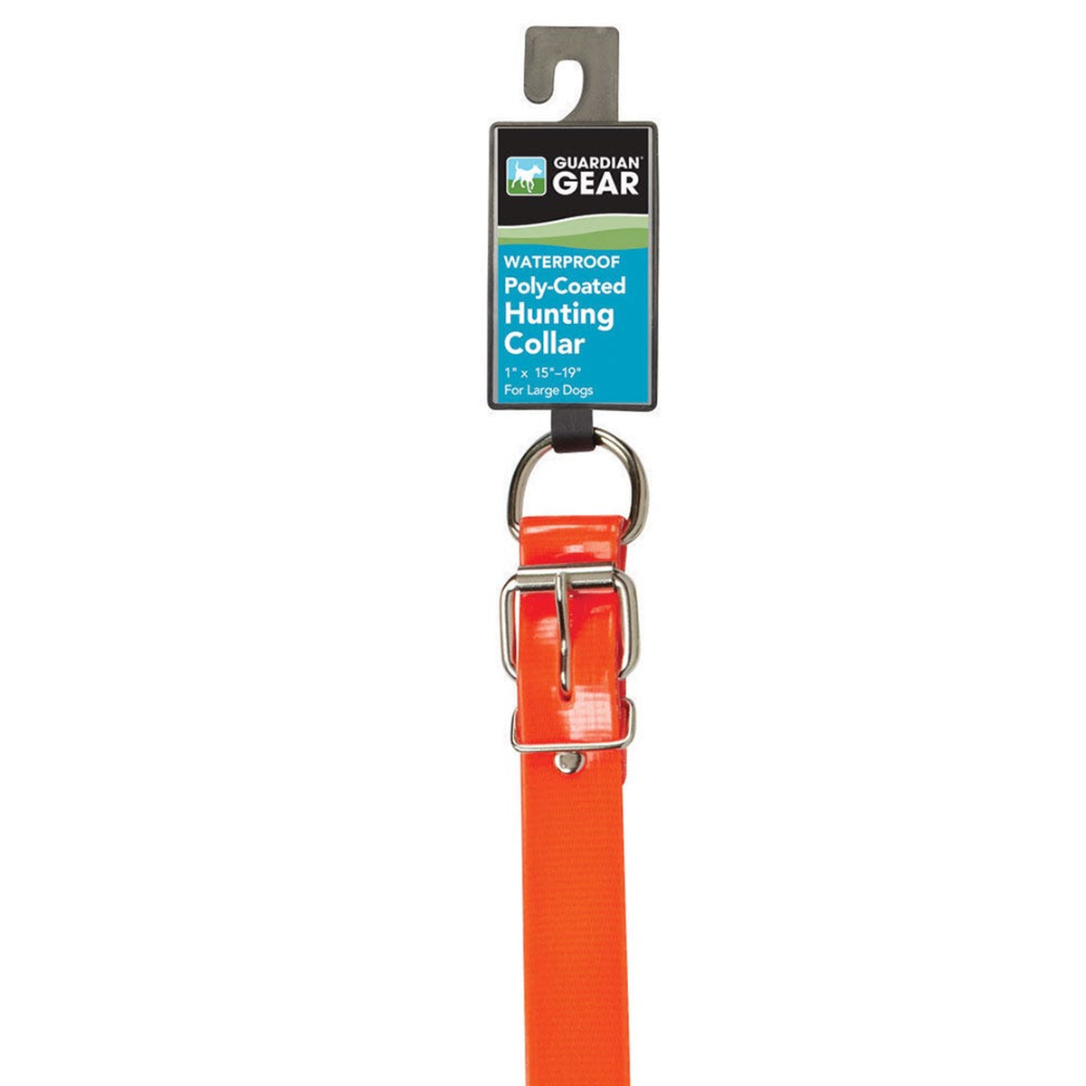 Guardian Gear 1 in Poly-Coated Nylon Dog Collar