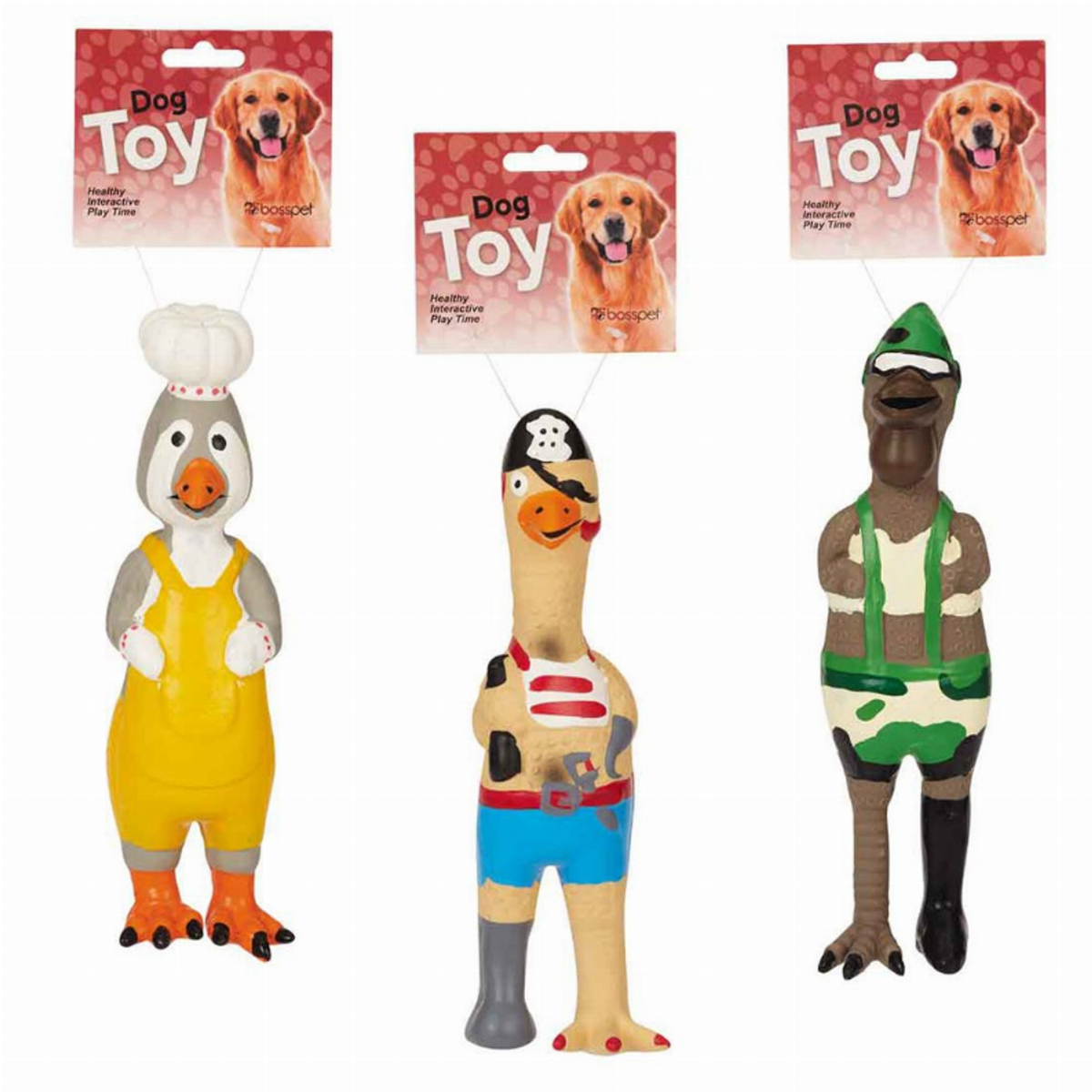 Boss Pet Latex Henriettas Dog Toy