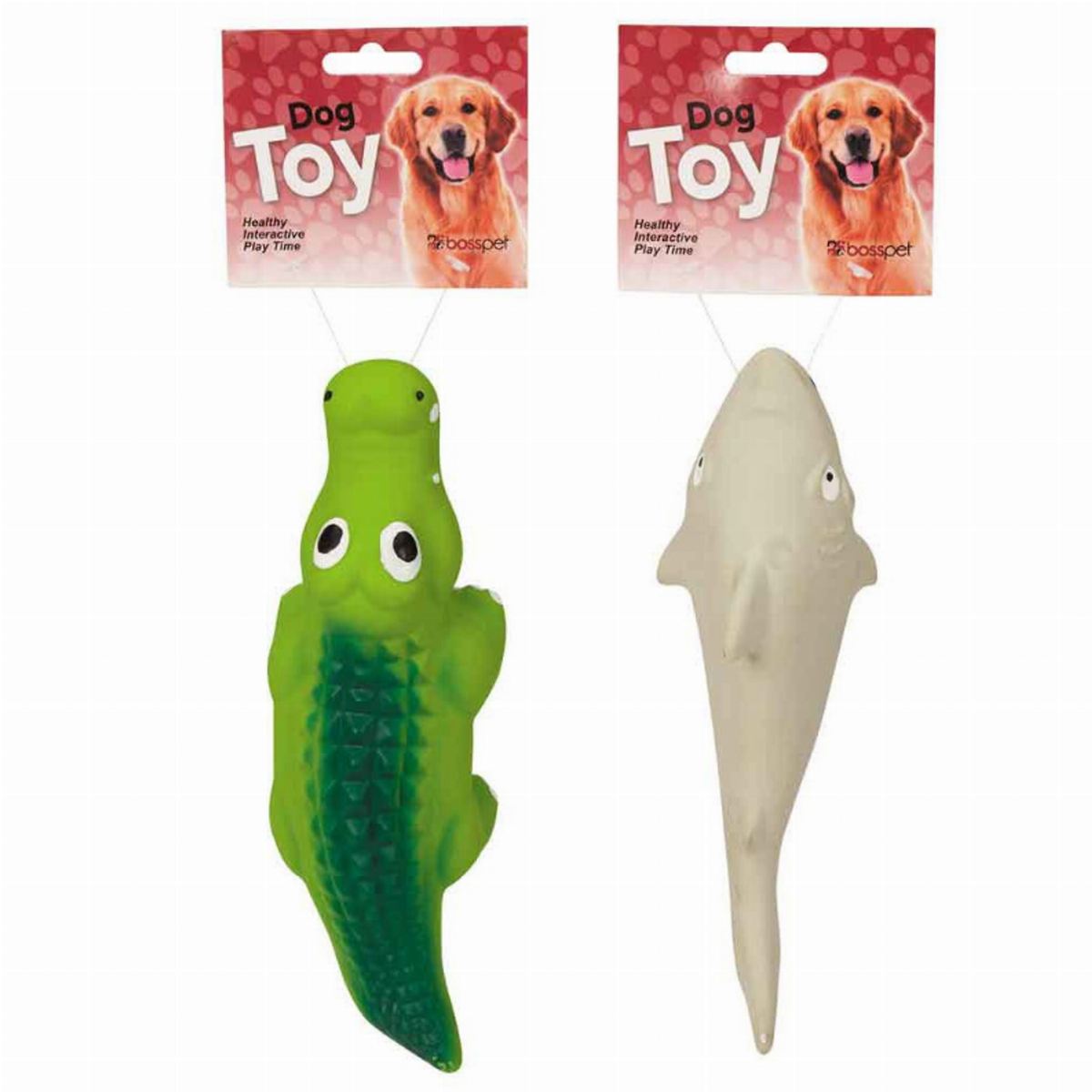 Boss Pet Latex Sea Monsters Dog Toy