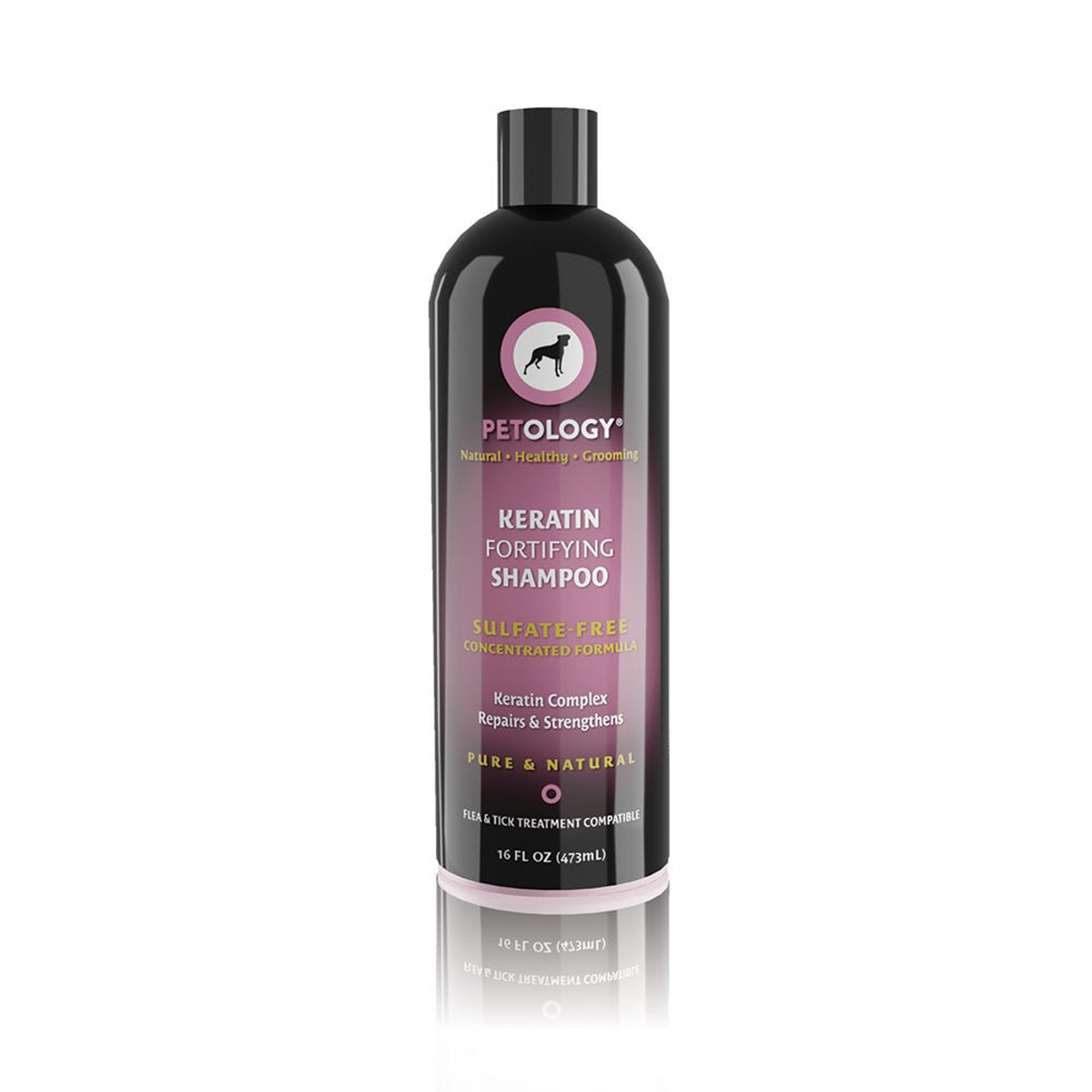Petology Keratin Fortifying Dog Shampoo, 16 oz