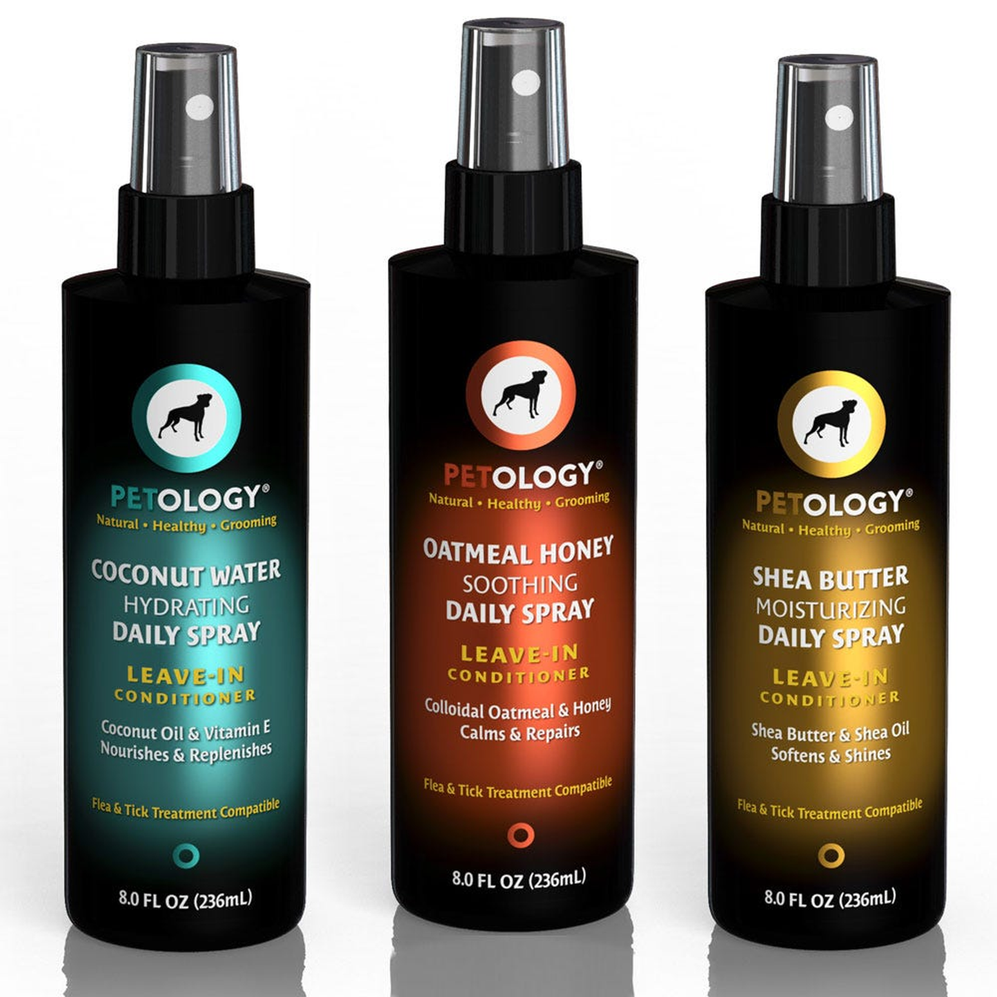 Petology Oatmeal Honey Soothing Conditioning Spray, 8 oz