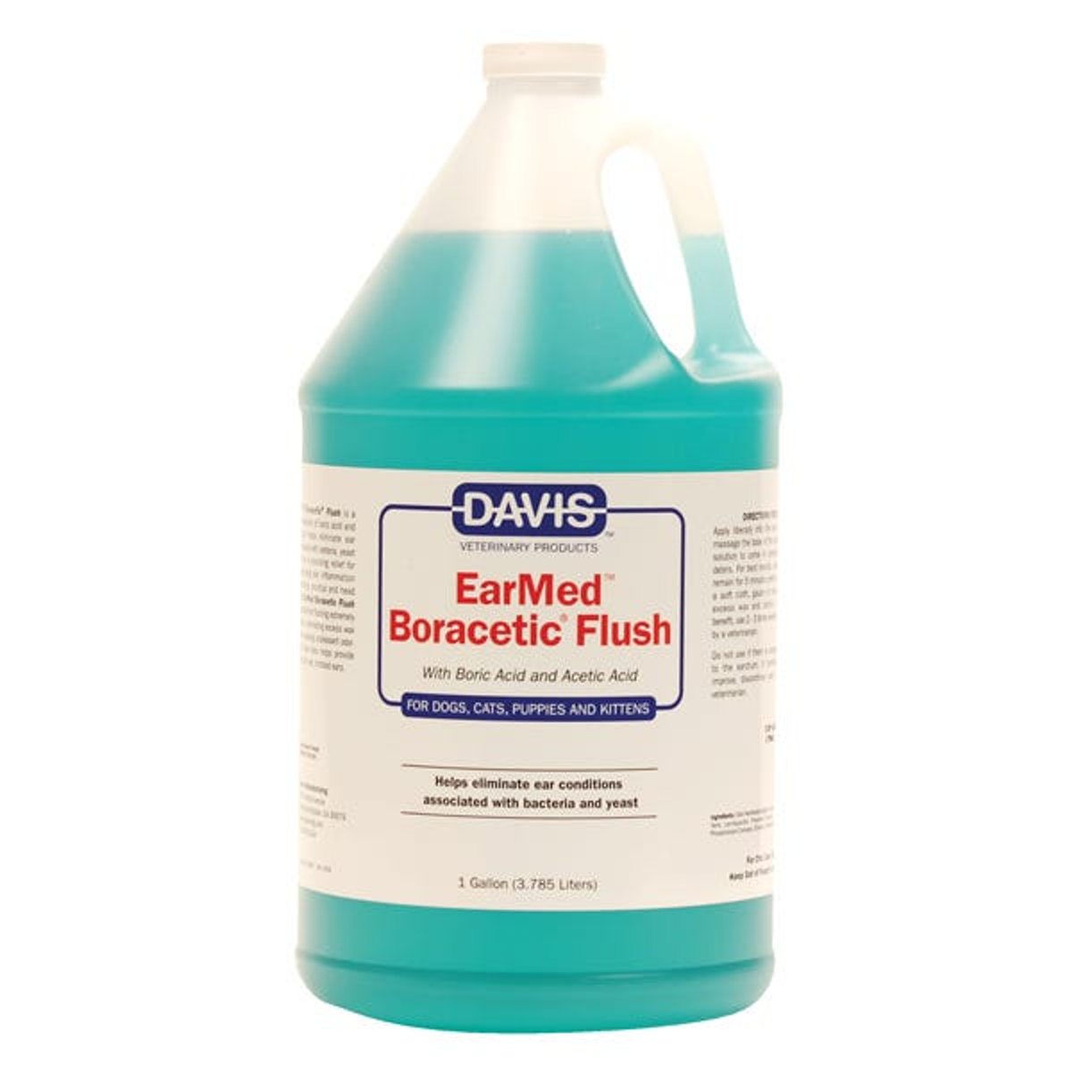 Davis EarMed Boracetic Flush, 1 Gallon