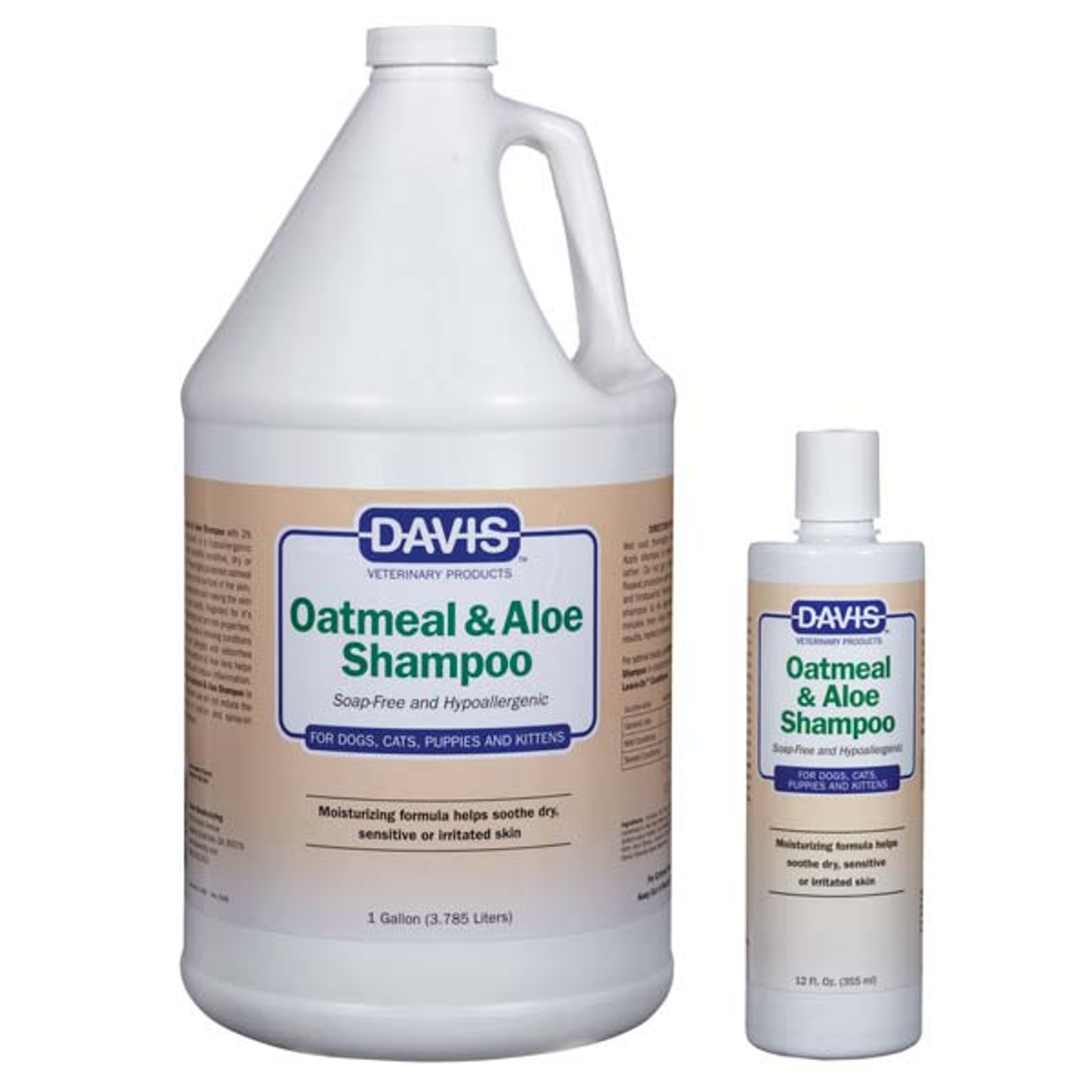 Davis Oatmeal & Aloe Pet Shampoo, 1 Gallon