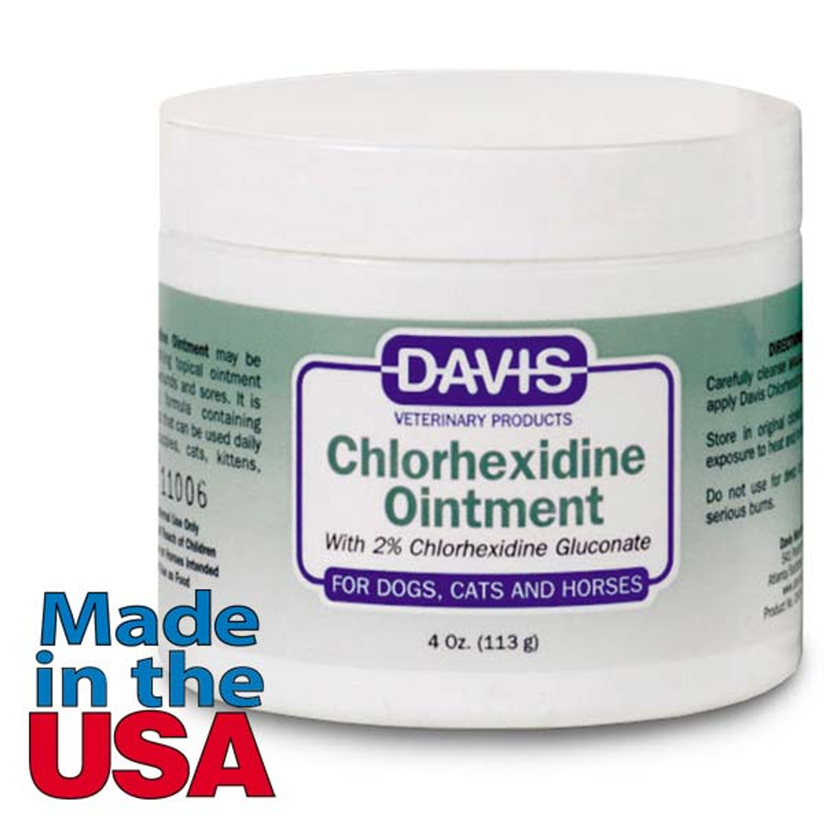 Davis Chlorhexidine Antiseptic Ointment, 4 oz