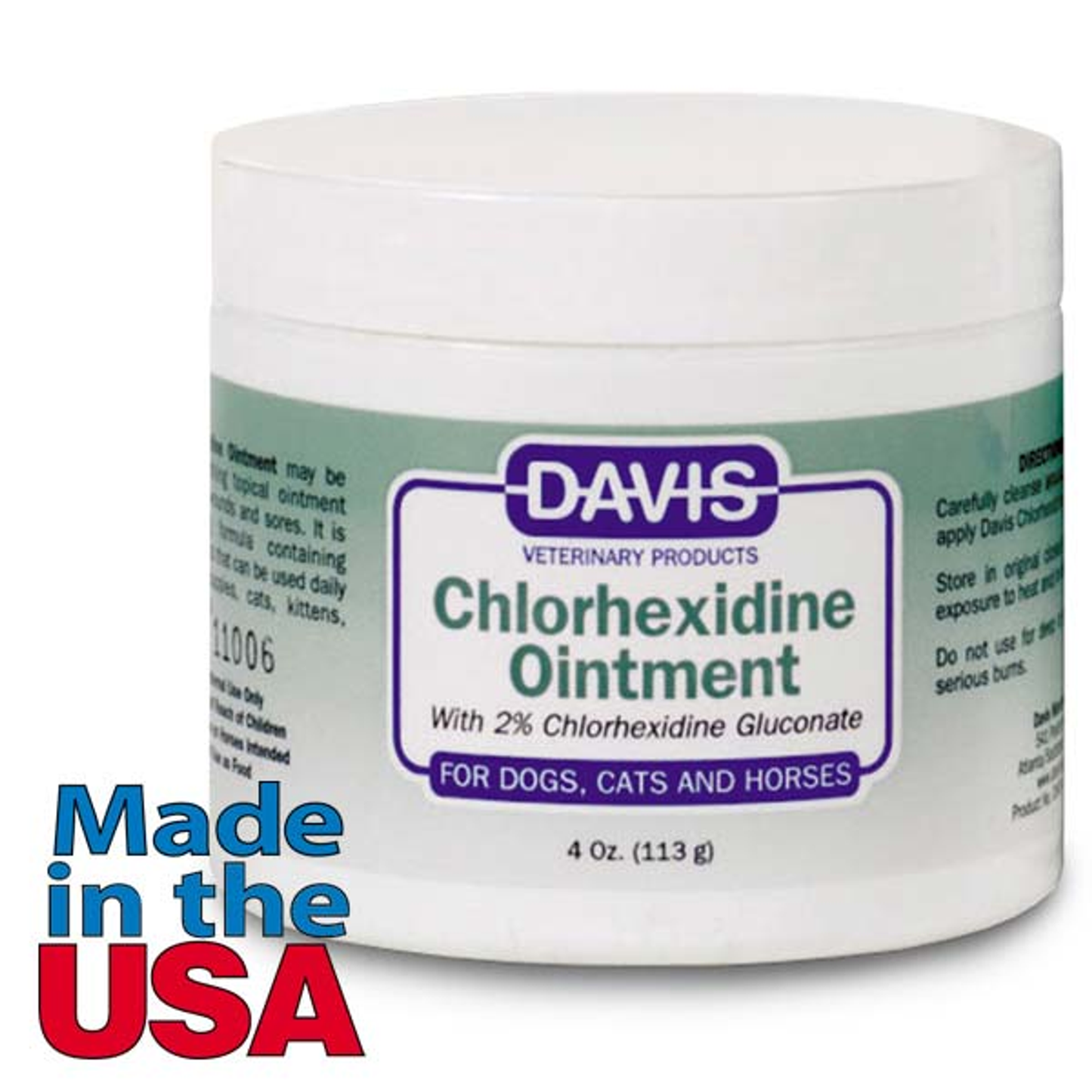 Davis Chlorhexidine Antiseptic Ointment, 4 oz