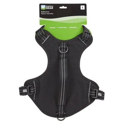 GG Reflective Nylon Harness S Blk