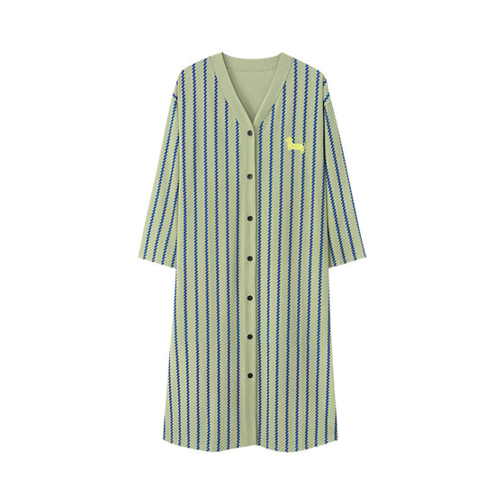 Striped long dress